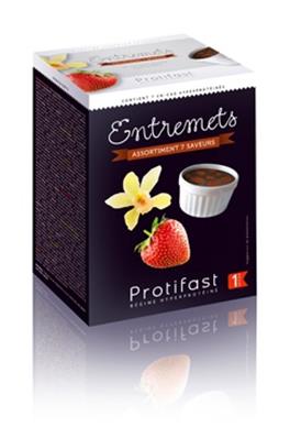 Assortiment Entremets proteinés 7 saveurs Protifast