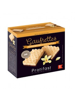 Gaufrettes protéinées vanille Protifast