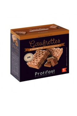 Gaufrettes protéinées chocolat Protifast