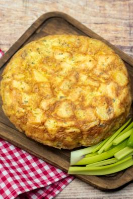 Omelette Fromage Pomme de Terre  Pharmapar 