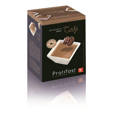 Entremets café pour régime hyperprotéiné Protifast